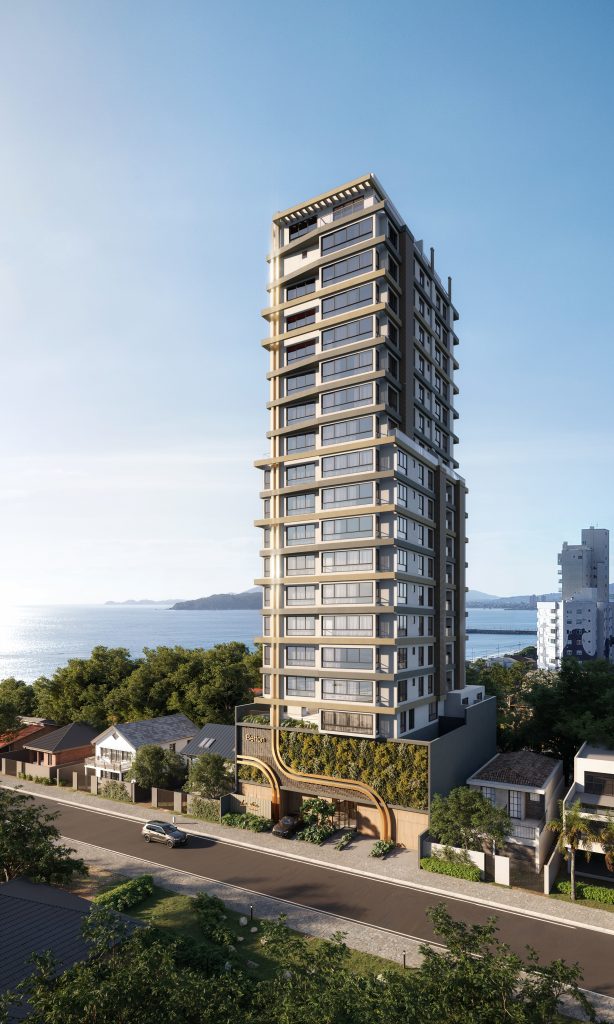 Projeto de edifício residencial em Balneário Piçarras - WGB