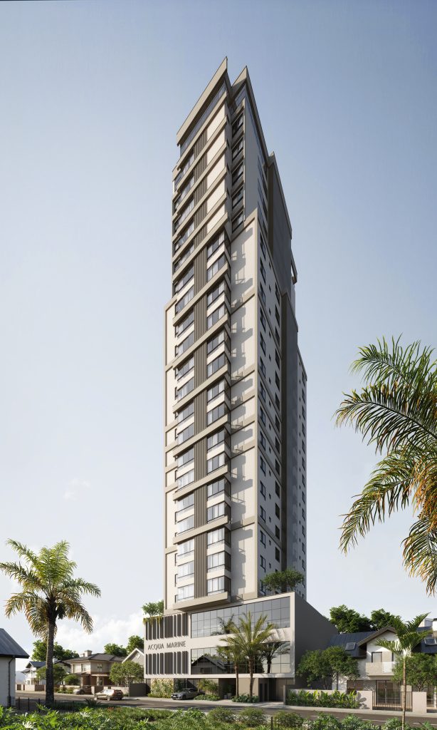 Projeto de edifício residencial em Balneário Piçarras - WGB