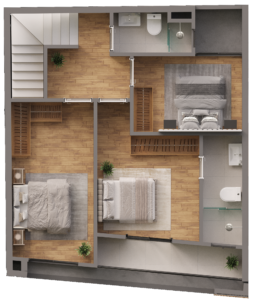 CASA A - 2º PAVIMENTO