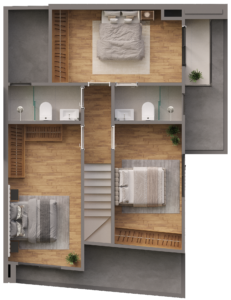 CASA C - 2º PAVIMENTO