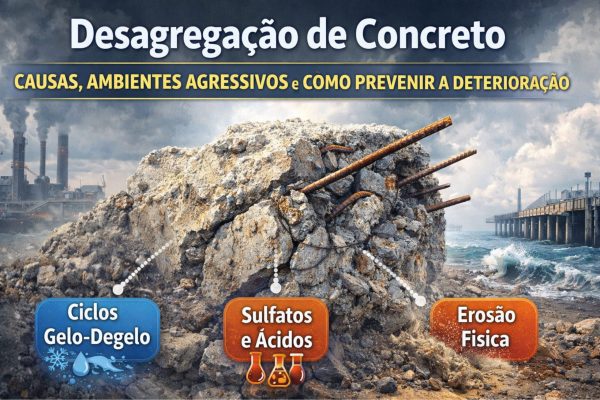 Desagregação de concreto