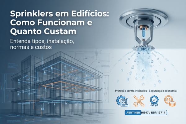 Sprinklers em edifícios