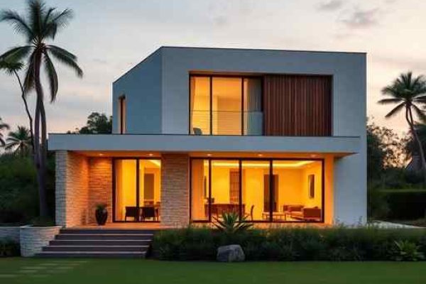{"prompt":"professional architectural photography of a high-end compact modern villa in brazilian countryside luxury residential design minimalist facade with stone and wood accents cinematic lighting golden hour photorealistic sharp focus landscaped garden","originalPrompt":"professional architectural photography of a high-end compact modern villa in brazilian countryside luxury residential design minimalist facade with stone and wood accents cinematic lighting golden hour photorealistic sharp focus landscaped garden","width":512,"height":512,"seed":42,"model":"flux","safe":false,"quality":"medium","image":[],"transparent":false,"reasoning":"balanced","audio":true,"dimensionsExplicit":true,"isMature":false,"isChild":false,"trackingData":{"actualModel":"flux","usage":{"completionImageTokens":1,"totalTokenCount":1}}}
