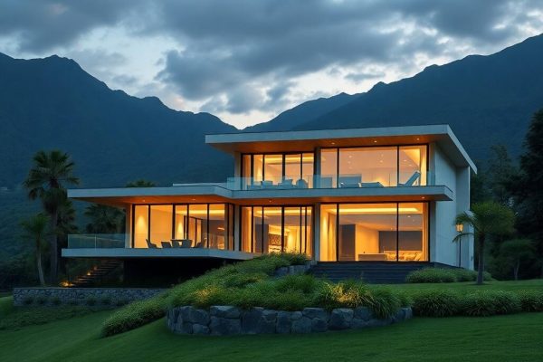{"prompt":"professional architectural photography of a high-end modern house in brazil surrounded by lush greenery and mountains cinematic lighting resilient architecture design sharp focus photorealistic luxury estate exterior","originalPrompt":"professional architectural photography of a high-end modern house in brazil surrounded by lush greenery and mountains cinematic lighting resilient architecture design sharp focus photorealistic luxury estate exterior","seed":42,"model":"flux","safe":false,"quality":"medium","image":[],"transparent":false,"reasoning":"balanced","audio":true,"width":1024,"height":1024,"dimensionsExplicit":false,"isMature":false,"isChild":false,"trackingData":{"actualModel":"flux","usage":{"completionImageTokens":1,"totalTokenCount":1}}}