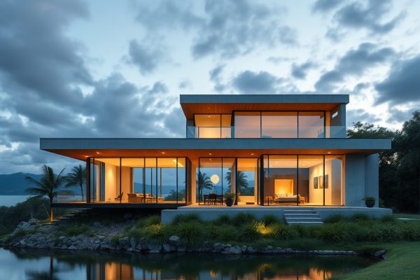 {"prompt":"professional architectural photography of a high-end modern house overlooking a scenic lake in southern brazil cinematic lighting floor to ceiling glass facade sustainable materials luxury estate exterior sharp focus photorealistic environmentally conscious design","originalPrompt":"professional architectural photography of a high-end modern house overlooking a scenic lake in southern brazil cinematic lighting floor to ceiling glass facade sustainable materials luxury estate exterior sharp focus photorealistic environmentally conscious design","seed":42,"model":"flux","safe":false,"quality":"medium","image":[],"transparent":false,"reasoning":"balanced","audio":true,"width":1024,"height":1024,"dimensionsExplicit":false,"has_nsfw_concept":false,"concept":null,"trackingData":{"actualModel":"flux","usage":{"completionImageTokens":1,"totalTokenCount":1}}}