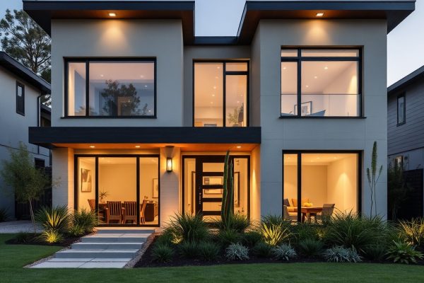{"prompt":"professional architectural photography of a high-end modern residential facade integrated with resilient native landscaping cinematic lighting sharp focus photorealistic luxury estate exterior minimalist architectural design natural materials","originalPrompt":"professional architectural photography of a high-end modern residential facade integrated with resilient native landscaping cinematic lighting sharp focus photorealistic luxury estate exterior minimalist architectural design natural materials","seed":42,"model":"flux","safe":false,"quality":"medium","image":[],"transparent":false,"reasoning":"balanced","audio":true,"width":1024,"height":1024,"dimensionsExplicit":false,"has_nsfw_concept":false,"concept":null,"trackingData":{"actualModel":"flux","usage":{"completionImageTokens":1,"totalTokenCount":1}}}
