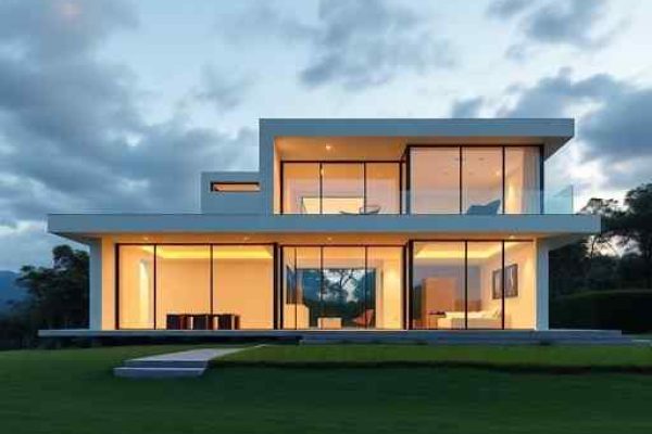 {"prompt":"professional architectural photography of a high-end modern residential house in brazilian countryside landscape with minimalist interiors and natural lighting large glass facades cinematic lighting sharp focus photorealistic luxury estate exterior","originalPrompt":"professional architectural photography of a high-end modern residential house in brazilian countryside landscape with minimalist interiors and natural lighting large glass facades cinematic lighting sharp focus photorealistic luxury estate exterior","width":512,"height":512,"seed":42,"model":"flux","safe":false,"quality":"medium","image":[],"transparent":false,"reasoning":"balanced","audio":true,"dimensionsExplicit":true,"isMature":false,"isChild":false,"trackingData":{"actualModel":"flux","usage":{"completionImageTokens":1,"totalTokenCount":1}}}