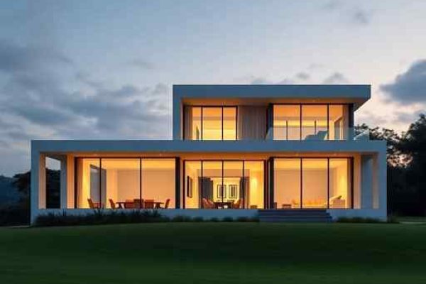 {"prompt":"professional architectural photography of a high-end modern residential house in brazilian countryside landscape luxury estate exterior with large glass windows minimalist design warm cinematic lighting at dusk photorealistic sharp focus 8k resolution","originalPrompt":"professional architectural photography of a high-end modern residential house in brazilian countryside landscape luxury estate exterior with large glass windows minimalist design warm cinematic lighting at dusk photorealistic sharp focus 8k resolution","width":512,"height":512,"seed":42,"model":"flux","safe":false,"quality":"medium","image":[],"transparent":false,"reasoning":"balanced","audio":true,"dimensionsExplicit":true,"isMature":false,"isChild":false,"trackingData":{"actualModel":"flux","usage":{"completionImageTokens":1,"totalTokenCount":1}}}