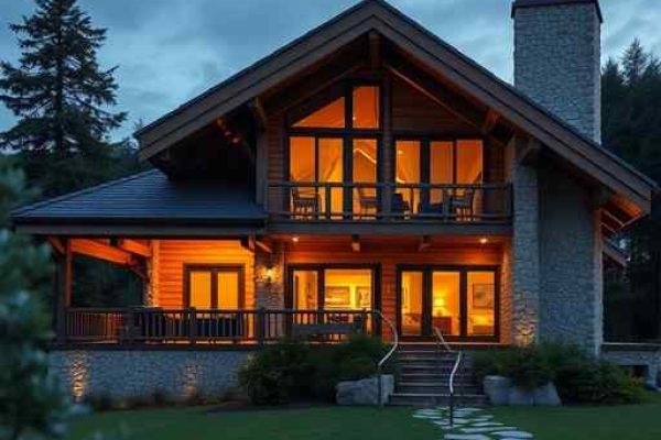 {"prompt":"professional architectural photography of a luxury alpine chalet in Brazil high-end residential design wooden and stone facade cinematic lighting dusk setting cozy warm interior glow sharp focus photorealistic landscaped garden","originalPrompt":"professional architectural photography of a luxury alpine chalet in Brazil high-end residential design wooden and stone facade cinematic lighting dusk setting cozy warm interior glow sharp focus photorealistic landscaped garden","width":512,"height":512,"seed":42,"model":"flux","safe":false,"quality":"medium","image":[],"transparent":false,"reasoning":"balanced","audio":true,"dimensionsExplicit":true,"isMature":false,"isChild":false,"trackingData":{"actualModel":"flux","usage":{"completionImageTokens":1,"totalTokenCount":1}}}