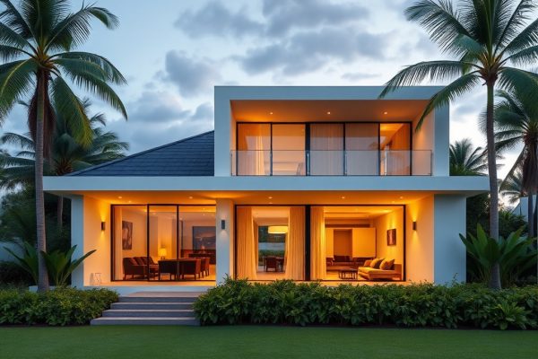 {"prompt":"professional architectural photography of a luxury boutique resort in Gravatal SC featuring minimalist modern facade with warm cinematic lighting integrated into a lush tropical landscape high-end residential design sharp focus photorealistic 8k","originalPrompt":"professional architectural photography of a luxury boutique resort in Gravatal SC featuring minimalist modern facade with warm cinematic lighting integrated into a lush tropical landscape high-end residential design sharp focus photorealistic 8k","seed":42,"model":"flux","safe":false,"quality":"medium","image":[],"transparent":false,"reasoning":"balanced","audio":true,"width":1024,"height":1024,"dimensionsExplicit":false,"has_nsfw_concept":false,"concept":null,"trackingData":{"actualModel":"flux","usage":{"completionImageTokens":1,"totalTokenCount":1}}}
