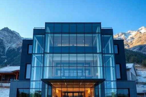 {"prompt":"Professional architectural photography of a luxury corporate office facade in a mountainous region, modern minimalist design, geometric shapes, high-end glass and steel structures, cinematic lighting, sharp focus, photorealistic, luxury estate exterior, clear blue sky, premium materials","originalPrompt":"Professional architectural photography of a luxury corporate office facade in a mountainous region, modern minimalist design, geometric shapes, high-end glass and steel structures, cinematic lighting, sharp focus, photorealistic, luxury estate exterior, clear blue sky, premium materials","width":512,"height":512,"seed":42,"model":"flux","safe":false,"quality":"medium","image":[],"transparent":false,"reasoning":"balanced","audio":true,"dimensionsExplicit":true,"has_nsfw_concept":false,"concept":null,"trackingData":{"actualModel":"flux","usage":{"completionImageTokens":1,"totalTokenCount":1}}}