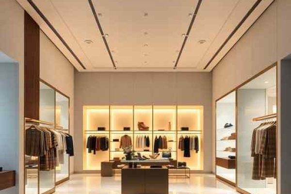 {"prompt":"professional architectural photography of a luxury fashion boutique interior with minimalist design and high-end finishes soft warm cinematic lighting accentuating clothing displays modern commercial architecture high resolution photorealistic sharp focus","originalPrompt":"professional architectural photography of a luxury fashion boutique interior with minimalist design and high-end finishes soft warm cinematic lighting accentuating clothing displays modern commercial architecture high resolution photorealistic sharp focus","width":512,"height":512,"seed":42,"model":"flux","safe":false,"quality":"medium","image":[],"transparent":false,"reasoning":"balanced","audio":true,"dimensionsExplicit":true,"isMature":false,"isChild":false,"trackingData":{"actualModel":"flux","usage":{"completionImageTokens":1,"totalTokenCount":1}}}
