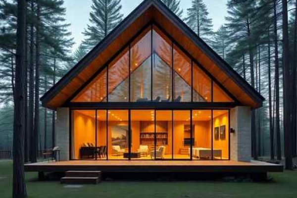 {"prompt":"professional architectural photography of a luxury modern cabin in a forest setting, high-end residential design, floor-to-ceiling glass walls, warm cinematic lighting, minimalist interiors, sharp focus, photorealistic, premium wood and stone finishes","originalPrompt":"professional architectural photography of a luxury modern cabin in a forest setting, high-end residential design, floor-to-ceiling glass walls, warm cinematic lighting, minimalist interiors, sharp focus, photorealistic, premium wood and stone finishes","width":512,"height":512,"seed":42,"model":"flux","safe":false,"quality":"medium","image":[],"transparent":false,"reasoning":"balanced","audio":true,"dimensionsExplicit":true,"isMature":false,"isChild":false,"trackingData":{"actualModel":"flux","usage":{"completionImageTokens":1,"totalTokenCount":1}}}