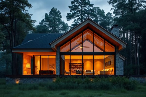 {"prompt":"professional architectural photography of a luxury modern cabin in a lush brazilian forest setting high-end residential design large glass facades cinematic lighting at dusk warm interior glow sharp focus photorealistic timber and stone texture","originalPrompt":"professional architectural photography of a luxury modern cabin in a lush brazilian forest setting high-end residential design large glass facades cinematic lighting at dusk warm interior glow sharp focus photorealistic timber and stone texture","seed":42,"model":"flux","safe":false,"quality":"medium","image":[],"transparent":false,"reasoning":"balanced","audio":true,"width":1024,"height":1024,"dimensionsExplicit":false,"has_nsfw_concept":false,"concept":null,"trackingData":{"actualModel":"flux","usage":{"completionImageTokens":1,"totalTokenCount":1}}}