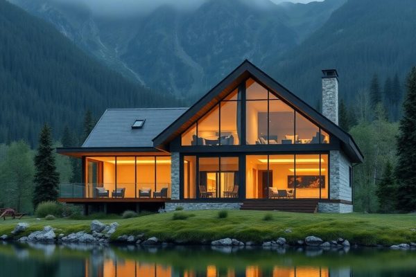 {"prompt":"professional architectural photography of a luxury modern cabin in a lush mountainous landscape high-end residential design large glass facades reflecting a serene lake cinematic lighting warm interiors visible through windows photorealistic sharp focus luxury estate exterior","originalPrompt":"professional architectural photography of a luxury modern cabin in a lush mountainous landscape high-end residential design large glass facades reflecting a serene lake cinematic lighting warm interiors visible through windows photorealistic sharp focus luxury estate exterior","seed":42,"model":"flux","safe":false,"quality":"medium","image":[],"transparent":false,"reasoning":"balanced","audio":true,"width":1024,"height":1024,"dimensionsExplicit":false,"isMature":false,"isChild":false,"trackingData":{"actualModel":"flux","usage":{"completionImageTokens":1,"totalTokenCount":1}}}