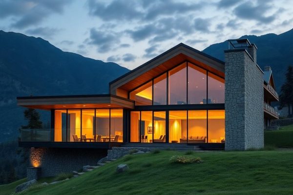 {"prompt":"professional architectural photography of a luxury modern chalet in the mountains of southern brazil high-end residential design with floor-to-ceiling glass facades cinematic lighting at dusk warm interior glow natural stone and timber cladding sharp focus photorealistic 8k ultra-detailed nature integration","originalPrompt":"professional architectural photography of a luxury modern chalet in the mountains of southern brazil high-end residential design with floor-to-ceiling glass facades cinematic lighting at dusk warm interior glow natural stone and timber cladding sharp focus photorealistic 8k ultra-detailed nature integration","seed":42,"model":"flux","safe":false,"quality":"medium","image":[],"transparent":false,"reasoning":"balanced","audio":true,"width":1024,"height":1024,"dimensionsExplicit":false,"isMature":false,"isChild":false,"trackingData":{"actualModel":"flux","usage":{"completionImageTokens":1,"totalTokenCount":1}}}