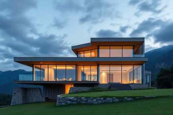 {"prompt":"professional architectural photography of a luxury modern country house in brazil using mixed steel and concrete structures large glass facades overlooking the serra do mar mountains cinematic lighting high-end residential design sharp focus photorealistic","originalPrompt":"professional architectural photography of a luxury modern country house in brazil using mixed steel and concrete structures large glass facades overlooking the serra do mar mountains cinematic lighting high-end residential design sharp focus photorealistic","width":512,"height":512,"seed":42,"model":"flux","safe":false,"quality":"medium","image":[],"transparent":false,"reasoning":"balanced","audio":true,"dimensionsExplicit":true,"isMature":false,"isChild":false,"trackingData":{"actualModel":"flux","usage":{"completionImageTokens":1,"totalTokenCount":1}}}