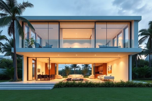 {"prompt":"professional architectural photography of a luxury modern house in brazil vale do tijucas region featuring large floor-to-ceiling solar control glass facades high-end residential design lush tropical landscaping cinematic lighting sharp focus photorealistic interior minimalist and elegant bright spaces","originalPrompt":"professional architectural photography of a luxury modern house in brazil vale do tijucas region featuring large floor-to-ceiling solar control glass facades high-end residential design lush tropical landscaping cinematic lighting sharp focus photorealistic interior minimalist and elegant bright spaces","seed":42,"model":"flux","safe":false,"quality":"medium","image":[],"transparent":false,"reasoning":"balanced","audio":true,"width":1024,"height":1024,"dimensionsExplicit":false,"has_nsfw_concept":false,"concept":null,"trackingData":{"actualModel":"flux","usage":{"completionImageTokens":1,"totalTokenCount":1}}}