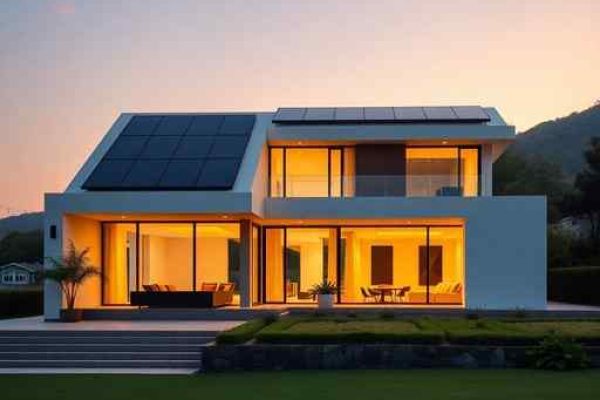 {"prompt":"professional architectural photography of a luxury modern house in Maua da Serra with integrated solar panels on the roof, high-end residential design, warm cinematic lighting during golden hour, minimalist landscaping, photorealistic, sharp focus, luxury estate exterior","originalPrompt":"professional architectural photography of a luxury modern house in Maua da Serra with integrated solar panels on the roof, high-end residential design, warm cinematic lighting during golden hour, minimalist landscaping, photorealistic, sharp focus, luxury estate exterior","width":512,"height":512,"seed":42,"model":"flux","safe":false,"quality":"medium","image":[],"transparent":false,"reasoning":"balanced","audio":true,"dimensionsExplicit":true,"isMature":false,"isChild":false,"trackingData":{"actualModel":"flux","usage":{"completionImageTokens":1,"totalTokenCount":1}}}