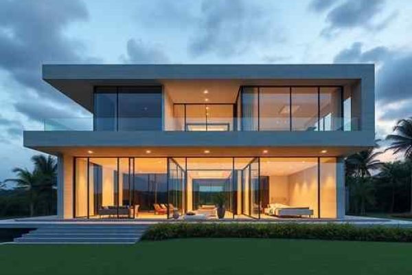 {"prompt":"professional architectural photography of a luxury modern mansion in a southeastern brazilian landscape high-end residential design cinematic lighting sharp focus photorealistic elegant minimalist interiors visible through large glass facades premium materials concrete and steel structures","originalPrompt":"professional architectural photography of a luxury modern mansion in a southeastern brazilian landscape high-end residential design cinematic lighting sharp focus photorealistic elegant minimalist interiors visible through large glass facades premium materials concrete and steel structures","width":512,"height":512,"seed":42,"model":"flux","safe":false,"quality":"medium","image":[],"transparent":false,"reasoning":"balanced","audio":true,"dimensionsExplicit":true,"isMature":false,"isChild":false,"trackingData":{"actualModel":"flux","usage":{"completionImageTokens":1,"totalTokenCount":1}}}