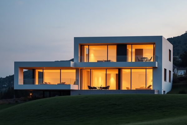 {"prompt":"professional architectural photography of a luxury modern residence in a hilly landscape with panoramic windows warm cinematic lighting at dusk high-end residential design minimalist elegant facade photorealistic sharp focus","originalPrompt":"professional architectural photography of a luxury modern residence in a hilly landscape with panoramic windows warm cinematic lighting at dusk high-end residential design minimalist elegant facade photorealistic sharp focus","seed":42,"model":"flux","safe":false,"quality":"medium","image":[],"transparent":false,"reasoning":"balanced","audio":true,"width":1024,"height":1024,"dimensionsExplicit":false,"has_nsfw_concept":false,"concept":null,"trackingData":{"actualModel":"flux","usage":{"completionImageTokens":1,"totalTokenCount":1}}}