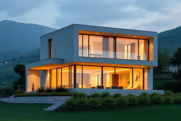 {"prompt":"professional architectural photography of a luxury modern two-story house in a hilly landscape, high-end residential design, minimalist facade with concrete and glass, cinematic lighting, warm ambient glow, lush green surroundings, sharp focus, photorealistic","originalPrompt":"professional architectural photography of a luxury modern two-story house in a hilly landscape, high-end residential design, minimalist facade with concrete and glass, cinematic lighting, warm ambient glow, lush green surroundings, sharp focus, photorealistic","seed":42,"model":"flux","safe":false,"quality":"medium","image":[],"transparent":false,"reasoning":"balanced","audio":true,"width":1024,"height":1024,"dimensionsExplicit":false,"isMature":false,"isChild":false,"trackingData":{"actualModel":"flux","usage":{"completionImageTokens":1,"totalTokenCount":1}}}