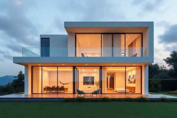 {"prompt":"professional architectural photography of a luxury modern villa in a serene landscape high-end residential design minimalist interiors with warm cinematic lighting floor-to-ceiling windows showcasing a sophisticated aesthetic sharp focus photorealistic 8k resolution","originalPrompt":"professional architectural photography of a luxury modern villa in a serene landscape high-end residential design minimalist interiors with warm cinematic lighting floor-to-ceiling windows showcasing a sophisticated aesthetic sharp focus photorealistic 8k resolution","width":512,"height":512,"seed":42,"model":"flux","safe":false,"quality":"medium","image":[],"transparent":false,"reasoning":"balanced","audio":true,"dimensionsExplicit":true,"isMature":false,"isChild":false,"trackingData":{"actualModel":"flux","usage":{"completionImageTokens":1,"totalTokenCount":1}}}