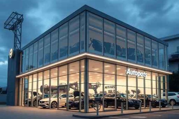 {"prompt":"professional architectural photography of a modern commercial automotive showroom and auto parts store in brazil high-end facade design large glass panels industrial modern materials steel and concrete structures cinematic lighting sharp focus photorealistic environment","originalPrompt":"professional architectural photography of a modern commercial automotive showroom and auto parts store in brazil high-end facade design large glass panels industrial modern materials steel and concrete structures cinematic lighting sharp focus photorealistic environment","width":512,"height":512,"seed":42,"model":"flux","safe":false,"quality":"medium","image":[],"transparent":false,"reasoning":"balanced","audio":true,"dimensionsExplicit":true,"isMature":false,"isChild":false,"trackingData":{"actualModel":"flux","usage":{"completionImageTokens":1,"totalTokenCount":1}}}