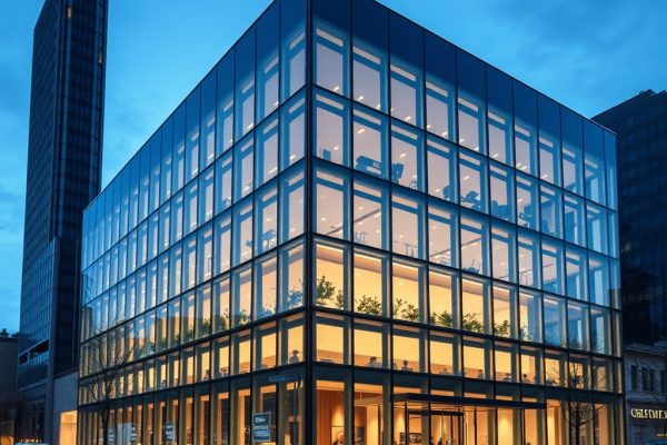 {"prompt":"professional architectural photography of a modern commercial building exterior with clean lines and glass facade high-end corporate design cinematic lighting sharp focus photorealistic urban setting blue hour lighting","originalPrompt":"professional architectural photography of a modern commercial building exterior with clean lines and glass facade high-end corporate design cinematic lighting sharp focus photorealistic urban setting blue hour lighting","seed":42,"model":"flux","safe":false,"quality":"medium","image":[],"transparent":false,"reasoning":"balanced","audio":true,"width":1024,"height":1024,"dimensionsExplicit":false,"has_nsfw_concept":false,"concept":null,"trackingData":{"actualModel":"flux","usage":{"completionImageTokens":1,"totalTokenCount":1}}}