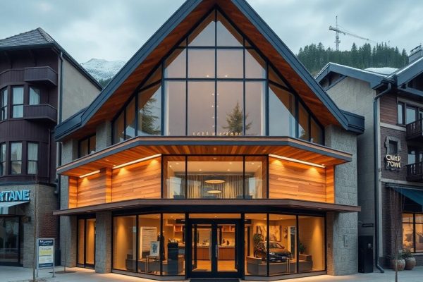 {"prompt":"professional architectural photography of a modern commercial building façade in a mountain town setting, high-end minimalist design, sharp focus, cinematic lighting, luxury materials like wood and steel, photorealistic, wide angle view","originalPrompt":"professional architectural photography of a modern commercial building façade in a mountain town setting, high-end minimalist design, sharp focus, cinematic lighting, luxury materials like wood and steel, photorealistic, wide angle view","seed":42,"model":"flux","safe":false,"quality":"medium","image":[],"transparent":false,"reasoning":"balanced","audio":true,"width":1024,"height":1024,"dimensionsExplicit":false,"isMature":false,"isChild":false,"trackingData":{"actualModel":"flux","usage":{"completionImageTokens":1,"totalTokenCount":1}}}