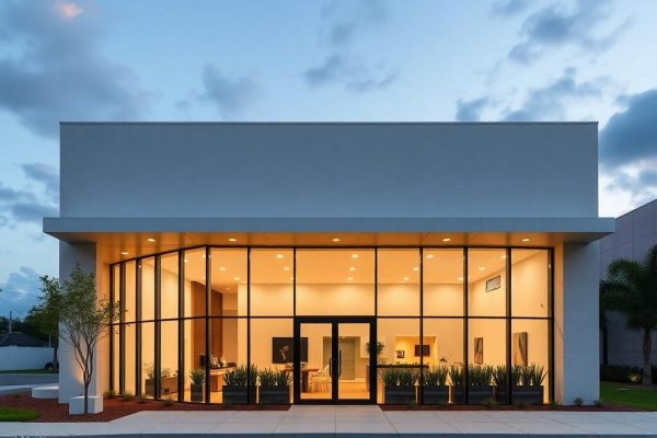 {"prompt":"professional architectural photography of a modern commercial building façade in Ouro Verde SC high-end minimalist design with large glass panels cinematic lighting integrated with nature photorealistic sharp focus","originalPrompt":"professional architectural photography of a modern commercial building façade in Ouro Verde SC high-end minimalist design with large glass panels cinematic lighting integrated with nature photorealistic sharp focus","seed":42,"model":"flux","safe":false,"quality":"medium","image":[],"transparent":false,"reasoning":"balanced","audio":true,"width":1024,"height":1024,"dimensionsExplicit":false,"isMature":false,"isChild":false,"trackingData":{"actualModel":"flux","usage":{"completionImageTokens":1,"totalTokenCount":1}}}