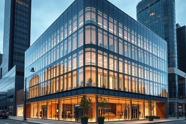 {"prompt":"professional architectural photography of a modern commercial building on a bustling avenue with a sleek glass facade high-end design with integrated led lighting systems luxury urban exterior cinematic lighting sharp focus photorealistic minimalist structure with metallic accents wide angle shot","originalPrompt":"professional architectural photography of a modern commercial building on a bustling avenue with a sleek glass facade high-end design with integrated led lighting systems luxury urban exterior cinematic lighting sharp focus photorealistic minimalist structure with metallic accents wide angle shot","seed":42,"model":"flux","safe":false,"quality":"medium","image":[],"transparent":false,"reasoning":"balanced","audio":true,"width":1024,"height":1024,"dimensionsExplicit":false,"has_nsfw_concept":false,"concept":null,"trackingData":{"actualModel":"flux","usage":{"completionImageTokens":1,"totalTokenCount":1}}}
