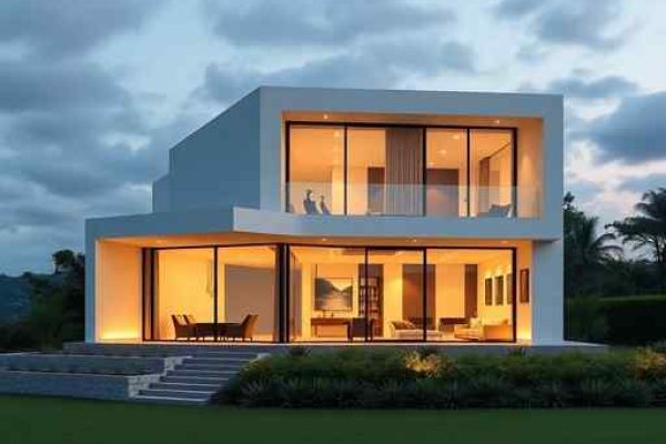 {"prompt":"professional architectural photography of a modern compact luxury house in brazilian landscape high-end residential design minimalist interiors large glass windows warm cinematic lighting photorealistic sharp focus elegant landscaping","originalPrompt":"professional architectural photography of a modern compact luxury house in brazilian landscape high-end residential design minimalist interiors large glass windows warm cinematic lighting photorealistic sharp focus elegant landscaping","width":512,"height":512,"seed":42,"model":"flux","safe":false,"quality":"medium","image":[],"transparent":false,"reasoning":"balanced","audio":true,"dimensionsExplicit":true,"isMature":false,"isChild":false,"trackingData":{"actualModel":"flux","usage":{"completionImageTokens":1,"totalTokenCount":1}}}