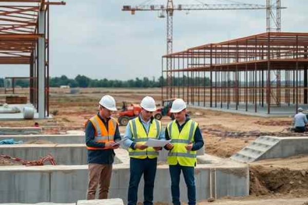 {"prompt":"professional architectural photography of a modern construction site in a rural setting with engineers reviewing blueprints concrete foundations and steel rebar structures cinematic lighting sharp focus photorealistic high-end engineering process","originalPrompt":"professional architectural photography of a modern construction site in a rural setting with engineers reviewing blueprints concrete foundations and steel rebar structures cinematic lighting sharp focus photorealistic high-end engineering process","width":512,"height":512,"seed":42,"model":"flux","safe":false,"quality":"medium","image":[],"transparent":false,"reasoning":"balanced","audio":true,"dimensionsExplicit":true,"isMature":false,"isChild":false,"trackingData":{"actualModel":"flux","usage":{"completionImageTokens":1,"totalTokenCount":1}}}