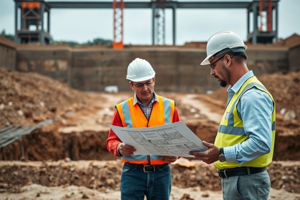 {"prompt":"professional architectural photography of a modern construction site in brazil showing engineers reviewing detailed blueprints and soil test reports in front of a high-end structural foundation cinematic lighting sharp focus photorealistic luxury real estate development setting","originalPrompt":"professional architectural photography of a modern construction site in brazil showing engineers reviewing detailed blueprints and soil test reports in front of a high-end structural foundation cinematic lighting sharp focus photorealistic luxury real estate development setting","seed":42,"model":"flux","safe":false,"quality":"medium","image":[],"transparent":false,"reasoning":"balanced","audio":true,"width":1024,"height":1024,"dimensionsExplicit":false,"has_nsfw_concept":false,"concept":null,"trackingData":{"actualModel":"flux","usage":{"completionImageTokens":1,"totalTokenCount":1}}}
