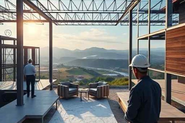 {"prompt":"professional architectural photography of a modern construction site in brazil showing high-end residential design steel and concrete structures engineers reviewing blueprints with a panoramic view of the landscape cinematic lighting sharp focus photorealistic luxury estate engineering","originalPrompt":"professional architectural photography of a modern construction site in brazil showing high-end residential design steel and concrete structures engineers reviewing blueprints with a panoramic view of the landscape cinematic lighting sharp focus photorealistic luxury estate engineering","width":512,"height":512,"seed":42,"model":"flux","safe":false,"quality":"medium","image":[],"transparent":false,"reasoning":"balanced","audio":true,"dimensionsExplicit":true,"has_nsfw_concept":false,"concept":null,"trackingData":{"actualModel":"flux","usage":{"completionImageTokens":1,"totalTokenCount":1}}}