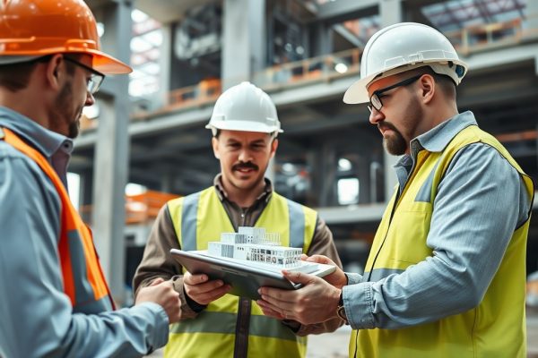 {"prompt":"professional architectural photography of a modern construction site showing engineers reviewing a 3D BIM structural model on a tablet with exposed high-end concrete and steel structures in the background cinematic lighting sharp focus photorealistic","originalPrompt":"professional architectural photography of a modern construction site showing engineers reviewing a 3D BIM structural model on a tablet with exposed high-end concrete and steel structures in the background cinematic lighting sharp focus photorealistic","seed":42,"model":"flux","safe":false,"quality":"medium","image":[],"transparent":false,"reasoning":"balanced","audio":true,"width":1024,"height":1024,"dimensionsExplicit":false,"has_nsfw_concept":false,"concept":null,"trackingData":{"actualModel":"flux","usage":{"completionImageTokens":1,"totalTokenCount":1}}}