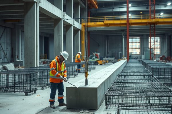 {"prompt":"professional architectural photography of a modern construction site with engineers performing a slump test on fresh concrete next to organized rebar cages cinematic lighting high-end engineering environment sharp focus photorealistic","originalPrompt":"professional architectural photography of a modern construction site with engineers performing a slump test on fresh concrete next to organized rebar cages cinematic lighting high-end engineering environment sharp focus photorealistic","seed":42,"model":"flux","safe":false,"quality":"medium","image":[],"transparent":false,"reasoning":"balanced","audio":true,"width":1024,"height":1024,"dimensionsExplicit":false,"has_nsfw_concept":false,"concept":null,"trackingData":{"actualModel":"flux","usage":{"completionImageTokens":1,"totalTokenCount":1}}}
