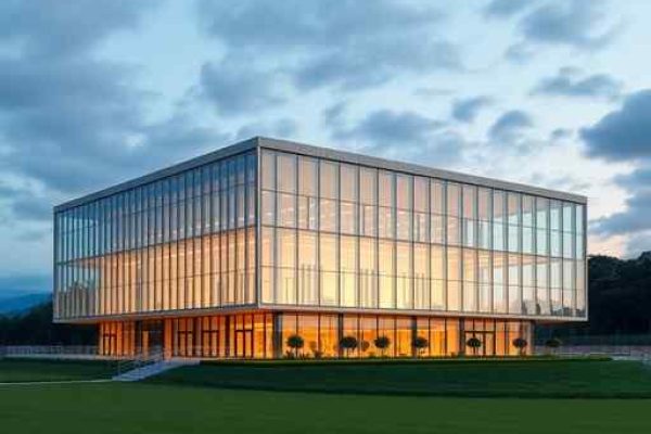 {"prompt":"professional architectural photography of a modern cooperative headquarters in southern brazil high-end corporate design large glass facades steel and concrete structure cinematic lighting rural landscape background sharp focus photorealistic","originalPrompt":"professional architectural photography of a modern cooperative headquarters in southern brazil high-end corporate design large glass facades steel and concrete structure cinematic lighting rural landscape background sharp focus photorealistic","width":512,"height":512,"seed":42,"model":"flux","safe":false,"quality":"medium","image":[],"transparent":false,"reasoning":"balanced","audio":true,"dimensionsExplicit":true,"isMature":false,"isChild":false,"trackingData":{"actualModel":"flux","usage":{"completionImageTokens":1,"totalTokenCount":1}}}