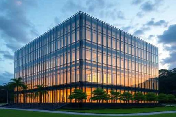 {"prompt":"professional architectural photography of a modern corporate administrative building in brazil high-end facade design with glass and steel structures cinematic lighting at dusk lush green landscape surroundings photorealistic 8k ultra-sharp focus","originalPrompt":"professional architectural photography of a modern corporate administrative building in brazil high-end facade design with glass and steel structures cinematic lighting at dusk lush green landscape surroundings photorealistic 8k ultra-sharp focus","width":512,"height":512,"seed":42,"model":"flux","safe":false,"quality":"medium","image":[],"transparent":false,"reasoning":"balanced","audio":true,"dimensionsExplicit":true,"isMature":false,"isChild":false,"trackingData":{"actualModel":"flux","usage":{"completionImageTokens":1,"totalTokenCount":1}}}