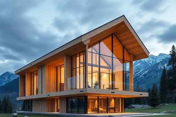 {"prompt":"professional architectural photography of a modern engineering office featuring engineered timber structures and minimalist design high-end residential context with cinematic lighting sharp focus photorealistic wood elements integrated into a mountainous landscape background","originalPrompt":"professional architectural photography of a modern engineering office featuring engineered timber structures and minimalist design high-end residential context with cinematic lighting sharp focus photorealistic wood elements integrated into a mountainous landscape background","width":512,"height":512,"seed":42,"model":"flux","safe":false,"quality":"medium","image":[],"transparent":false,"reasoning":"balanced","audio":true,"dimensionsExplicit":true,"isMature":false,"isChild":false,"trackingData":{"actualModel":"flux","usage":{"completionImageTokens":1,"totalTokenCount":1}}}
