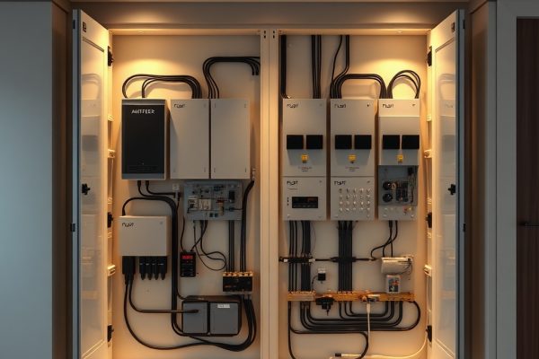 {"prompt":"professional architectural photography of a modern high-end residential electrical distribution panel inside a luxury minimalist home with warm ambient lighting and sharp focus on technical components cinematic lighting photorealistic","originalPrompt":"professional architectural photography of a modern high-end residential electrical distribution panel inside a luxury minimalist home with warm ambient lighting and sharp focus on technical components cinematic lighting photorealistic","seed":42,"model":"flux","safe":false,"quality":"medium","image":[],"transparent":false,"reasoning":"balanced","audio":true,"width":1024,"height":1024,"dimensionsExplicit":false,"has_nsfw_concept":false,"concept":null,"trackingData":{"actualModel":"flux","usage":{"completionImageTokens":1,"totalTokenCount":1}}}