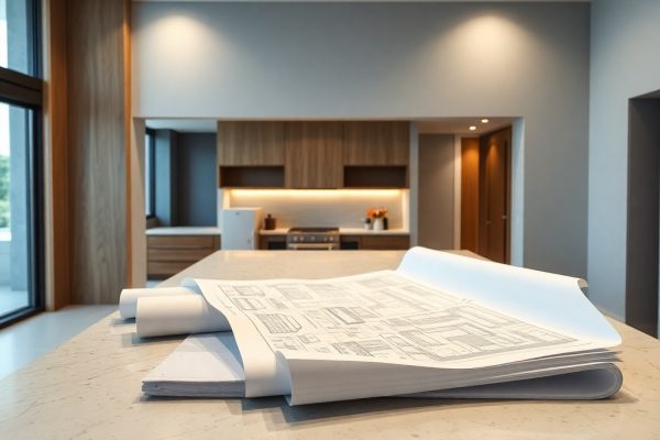 {"prompt":"professional architectural photography of a modern high-end residential renovation site featuring an organized workspace with architectural blueprints laid out on a sleek stone countertop cinematic lighting highlighting refined finishes and luxury materials photorealistic sharp focus interior design excellence","originalPrompt":"professional architectural photography of a modern high-end residential renovation site featuring an organized workspace with architectural blueprints laid out on a sleek stone countertop cinematic lighting highlighting refined finishes and luxury materials photorealistic sharp focus interior design excellence","seed":42,"model":"flux","safe":false,"quality":"medium","image":[],"transparent":false,"reasoning":"balanced","audio":true,"width":1024,"height":1024,"dimensionsExplicit":false,"isMature":false,"isChild":false,"trackingData":{"actualModel":"flux","usage":{"completionImageTokens":1,"totalTokenCount":1}}}