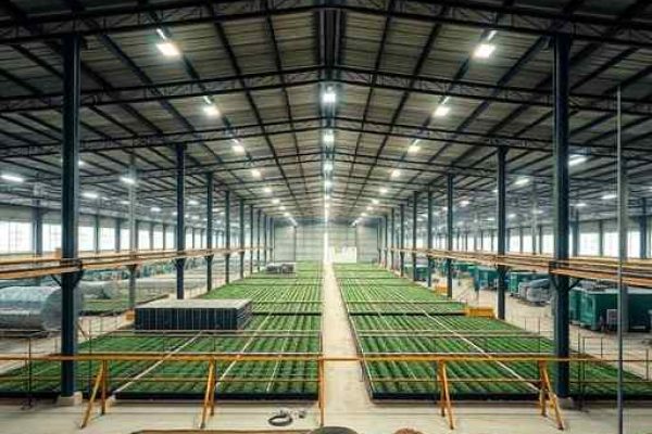 {"prompt":"professional architectural photography of a modern industrial agricultural facility in brazil cinematic lighting wide angle shot showing steel structures and organized construction site high contrast sharp focus photorealistic environment","originalPrompt":"professional architectural photography of a modern industrial agricultural facility in brazil cinematic lighting wide angle shot showing steel structures and organized construction site high contrast sharp focus photorealistic environment","width":512,"height":512,"seed":42,"model":"flux","safe":false,"quality":"medium","image":[],"transparent":false,"reasoning":"balanced","audio":true,"dimensionsExplicit":true,"isMature":false,"isChild":false,"trackingData":{"actualModel":"flux","usage":{"completionImageTokens":1,"totalTokenCount":1}}}