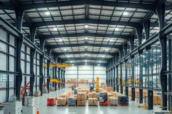 {"prompt":"professional architectural photography of a modern industrial facility in brazil high-end steel structure with large glass facades clean organized logistics yard cinematic lighting sharp focus photorealistic high tech manufacturing environment","originalPrompt":"professional architectural photography of a modern industrial facility in brazil high-end steel structure with large glass facades clean organized logistics yard cinematic lighting sharp focus photorealistic high tech manufacturing environment","width":512,"height":512,"seed":42,"model":"flux","safe":false,"quality":"medium","image":[],"transparent":false,"reasoning":"balanced","audio":true,"dimensionsExplicit":true,"isMature":false,"isChild":false,"trackingData":{"actualModel":"flux","usage":{"completionImageTokens":1,"totalTokenCount":1}}}