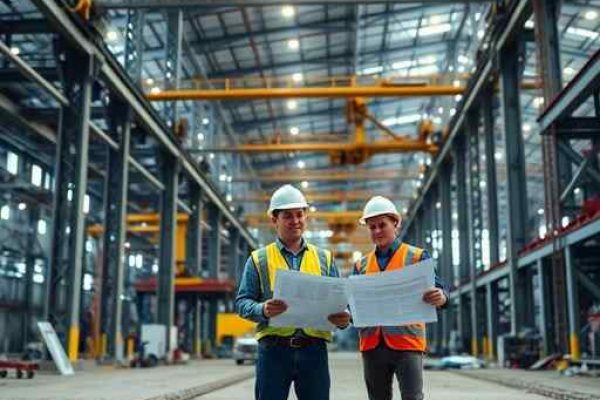 {"prompt":"professional architectural photography of a modern industrial facility in brazil showing engineers reviewing blueprints at a construction site with steel structures sharp focus cinematic lighting high-end engineering design","originalPrompt":"professional architectural photography of a modern industrial facility in brazil showing engineers reviewing blueprints at a construction site with steel structures sharp focus cinematic lighting high-end engineering design","width":512,"height":512,"seed":42,"model":"flux","safe":false,"quality":"medium","image":[],"transparent":false,"reasoning":"balanced","audio":true,"dimensionsExplicit":true,"isMature":false,"isChild":false,"trackingData":{"actualModel":"flux","usage":{"completionImageTokens":1,"totalTokenCount":1}}}