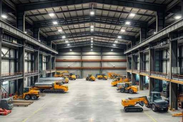 {"prompt":"professional architectural photography of a modern industrial facility with a large maneuvering yard and heavy machinery storage areas, high-end structural design with steel and concrete, cinematic lighting, organized construction site environment, sharp focus, photorealistic, wide angle view","originalPrompt":"professional architectural photography of a modern industrial facility with a large maneuvering yard and heavy machinery storage areas, high-end structural design with steel and concrete, cinematic lighting, organized construction site environment, sharp focus, photorealistic, wide angle view","width":512,"height":512,"seed":42,"model":"flux","safe":false,"quality":"medium","image":[],"transparent":false,"reasoning":"balanced","audio":true,"dimensionsExplicit":true,"isMature":false,"isChild":false,"trackingData":{"actualModel":"flux","usage":{"completionImageTokens":1,"totalTokenCount":1}}}