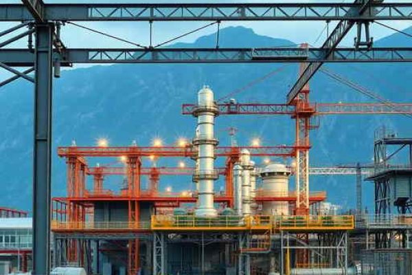 {"prompt":"professional architectural photography of a modern industrial facility with exposed steel structures and high-tech electrical substation infrastructure well organized construction site in a mountainous region background cinematic lighting sharp focus photorealistic industrial design","originalPrompt":"professional architectural photography of a modern industrial facility with exposed steel structures and high-tech electrical substation infrastructure well organized construction site in a mountainous region background cinematic lighting sharp focus photorealistic industrial design","width":512,"height":512,"seed":42,"model":"flux","safe":false,"quality":"medium","image":[],"transparent":false,"reasoning":"balanced","audio":true,"dimensionsExplicit":true,"isMature":false,"isChild":false,"trackingData":{"actualModel":"flux","usage":{"completionImageTokens":1,"totalTokenCount":1}}}