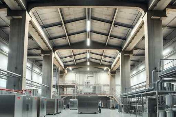 {"prompt":"professional architectural photography of a modern industrial food processing facility in brazil high-end structural design with concrete and steel clean minimalist interiors bright ambient lighting wide angle view cinematic quality photorealistic","originalPrompt":"professional architectural photography of a modern industrial food processing facility in brazil high-end structural design with concrete and steel clean minimalist interiors bright ambient lighting wide angle view cinematic quality photorealistic","width":512,"height":512,"seed":42,"model":"flux","safe":false,"quality":"medium","image":[],"transparent":false,"reasoning":"balanced","audio":true,"dimensionsExplicit":true,"isMature":false,"isChild":false,"trackingData":{"actualModel":"flux","usage":{"completionImageTokens":1,"totalTokenCount":1}}}