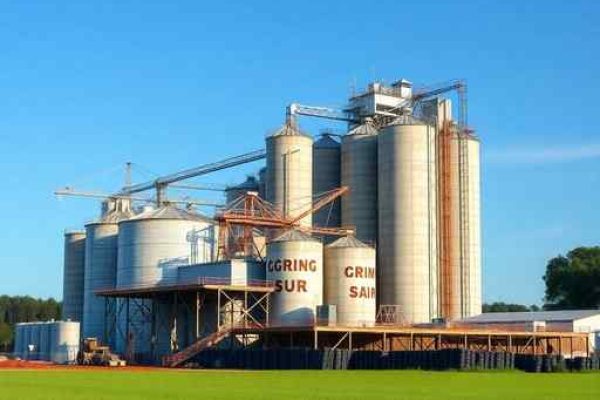 {"prompt":"professional architectural photography of a modern industrial grain silo complex in a lush rural landscape high-end engineering design sharp focus cinematic lighting photorealistic structures made of steel and reinforced concrete blue sky background organized construction site","originalPrompt":"professional architectural photography of a modern industrial grain silo complex in a lush rural landscape high-end engineering design sharp focus cinematic lighting photorealistic structures made of steel and reinforced concrete blue sky background organized construction site","width":512,"height":512,"seed":42,"model":"flux","safe":false,"quality":"medium","image":[],"transparent":false,"reasoning":"balanced","audio":true,"dimensionsExplicit":true,"isMature":false,"isChild":false,"trackingData":{"actualModel":"flux","usage":{"completionImageTokens":1,"totalTokenCount":1}}}